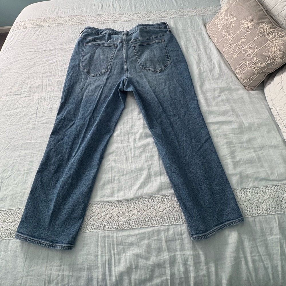 Madewell Women's Blue Straight Leg Jeans